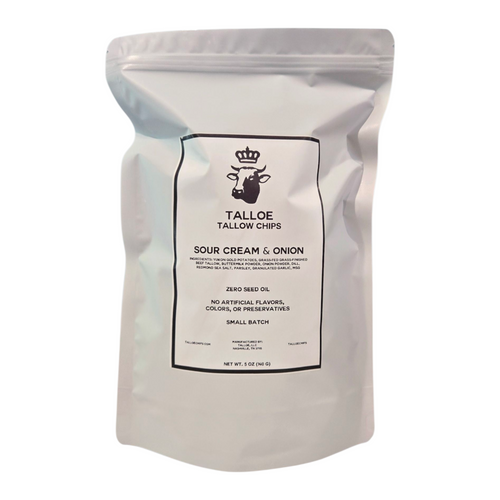 Sour Cream & Onion Tallow Chips