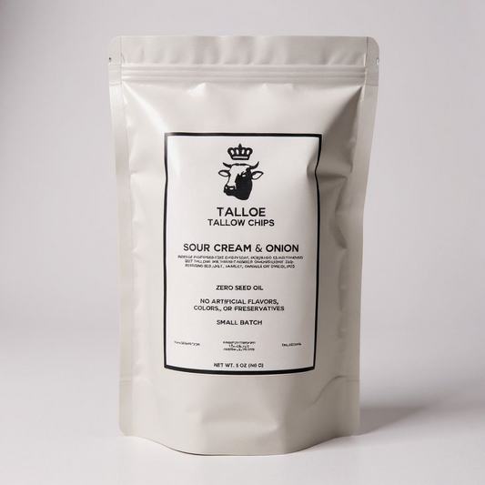 Sour Cream & Onion Tallow Chips