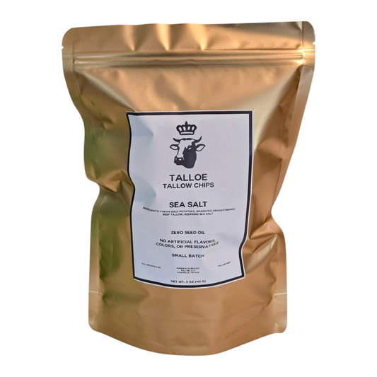 Sea Salt Tallow Chips